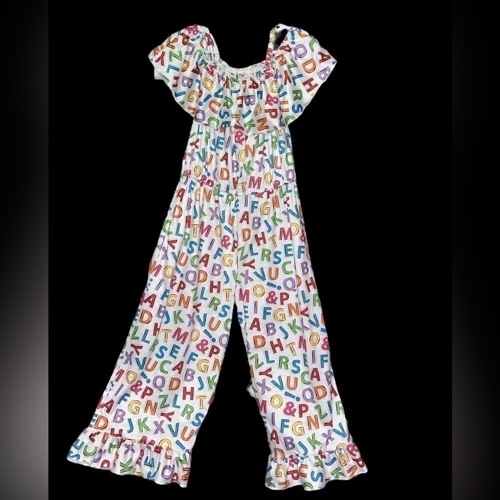 BACK TO SCHOOL ABC capri jumper